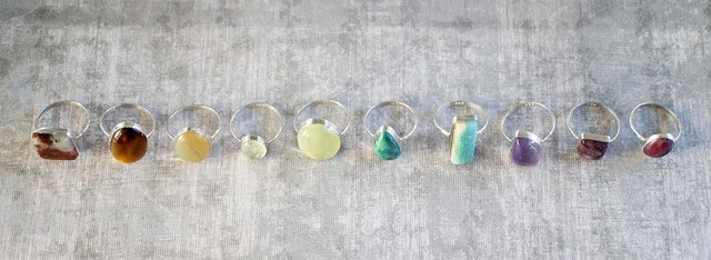 colorful, stone, rings, cabochon, gemstones, gems, settings, bezel, handmade, jewelry, jewellery, jewel, semiprecious, agate, crystal, jasper, quartz, amethyst, sterling, silver, gray color, gray jewelry, gray stone, gemstones, gemstones, gemstones, gemstones, gemstones, handmade, handmade, jewelry, jewelry, jewelry, jewelry, jewelry, jewellery, jewellery, agate, agate, agate, agate, jasper, amethyst, amethyst. Loose stones, chipped edges, uneven bezels, tool slips, and trapped debris
