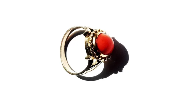 ring, coral, mesh, jewelry, gold, jeweler, gemstone, jewelery, gem. How to plan and inspect a bezel setting for a cabochon