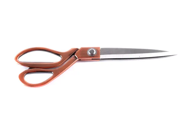 scissors, white, sharp, tool, metal, cut, equipment, steel, handle, blade, stainless, silver, iron, shiny, craft, supplies, school, work, pair, design, yellow, metallic, home, snip