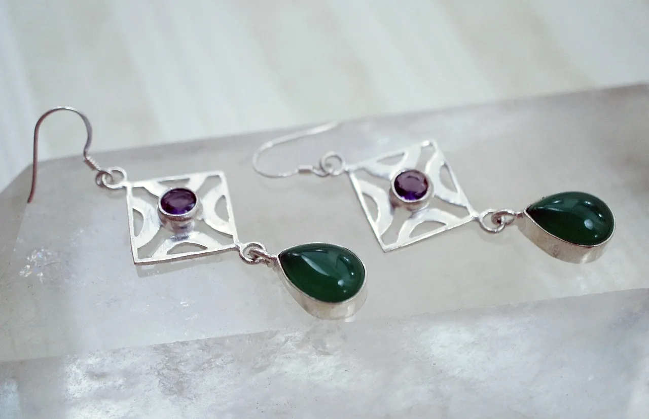 green, agate, purple, amethyst, dangling, sterling silver, earrings, stone, gem, gemstone, natural, cabochon, setting, bezel, jewelry, jewel, fashion, accessories, crystal, quartz, semiprecious, sterling, gray jewelry, amethyst, amethyst, amethyst, sterling silver, sterling silver, sterling silver, sterling silver, sterling silver, earrings, earrings, earrings. Stone setting in silver guide: planning a setting